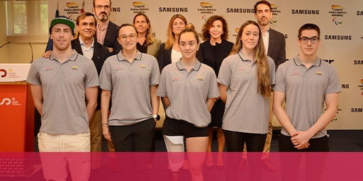Samsung and the Spanish Paralympic Committee unite to promote the “Psychology and Wellbeing” service for the Spanish Paralympic Team