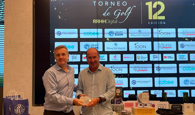 Ganador segunda categoría torneo golf RRHHDigital 12 edición 2023