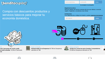Nace benditocupon.com, una nueva red social que ayuda a familias y empresas a llegar a fin de mes