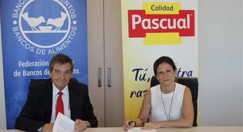 Calidad Pascual refuerza su compromiso con la  Federación Española de Banco de Alimentos