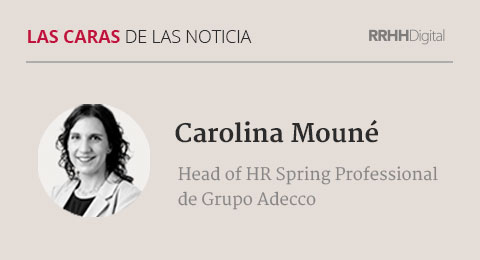 Carolina Mouné, Head of HR Spring Professional de Grupo Adecco