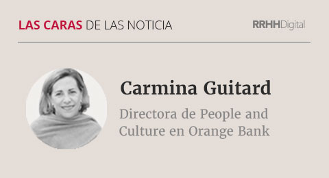 Carmina Guitard, directora de People and Culture en Orange Bank