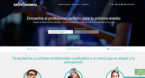 Entretenemos.com, una apuesta por un nuevo modelo de contratación