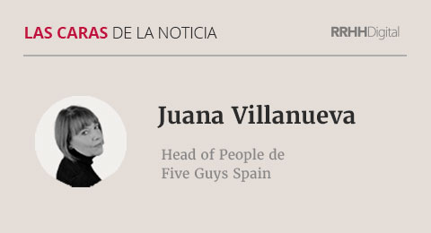 Juana Villanueva, Head of People de Five Guys Spain