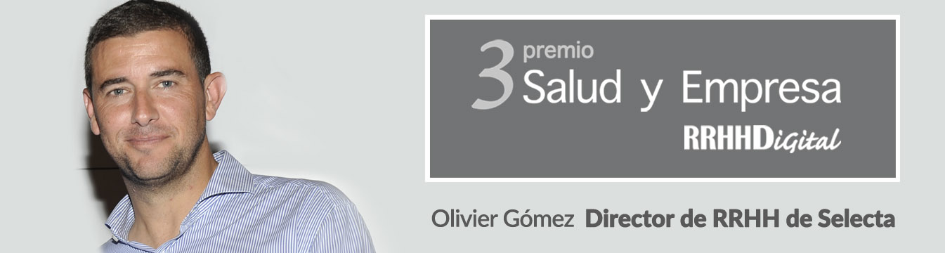 Olivier Gómez, miembro del jurado de la III Premio Salud y Empresa RRHH Digital
