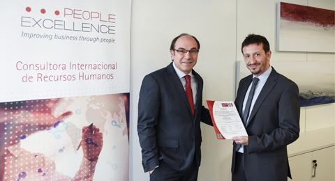 People Excellence, premio Bureau Veritas por su Sistema de Gestión de Calidad